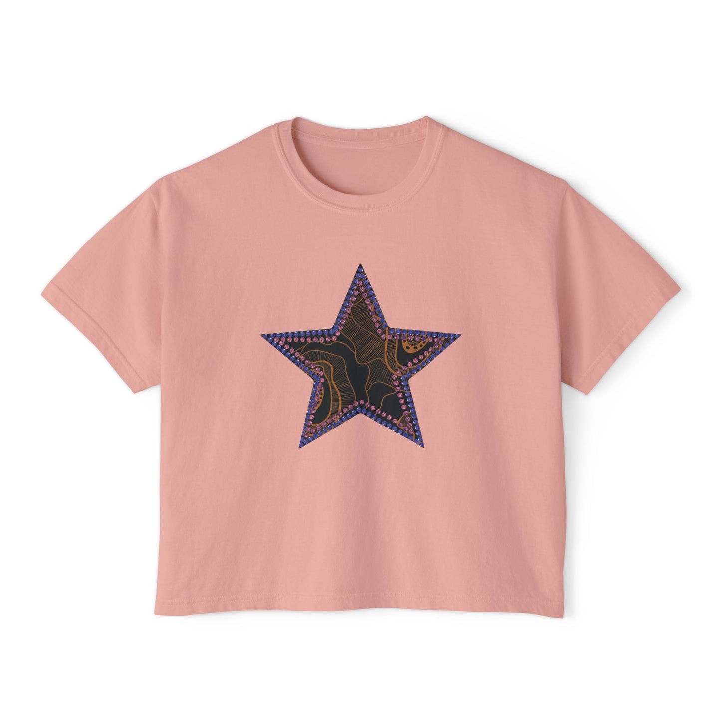 Shine Like It Does Boxy Crop Tee