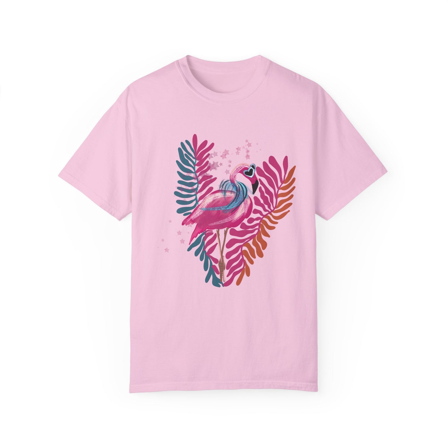 Flamingo Queen Summer Boxy Tee