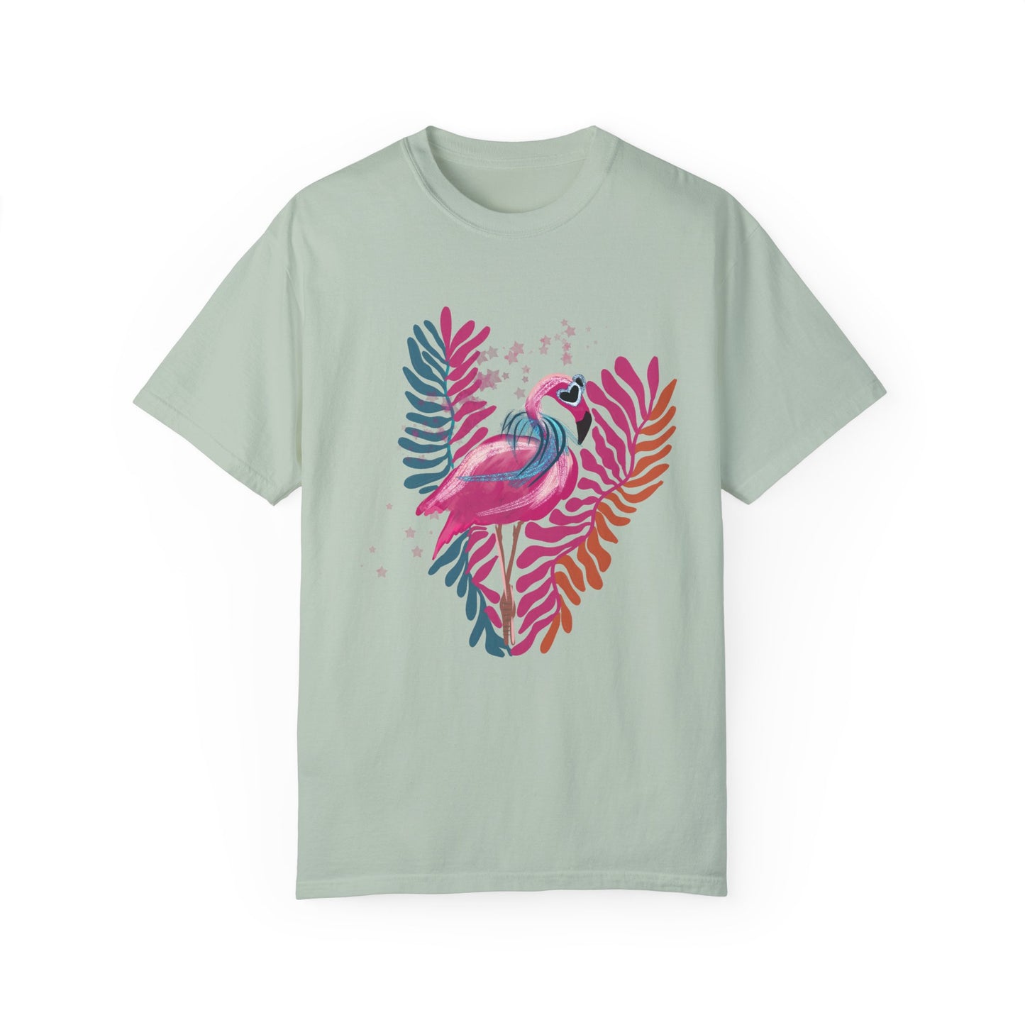 Flamingo Queen Summer Boxy Tee