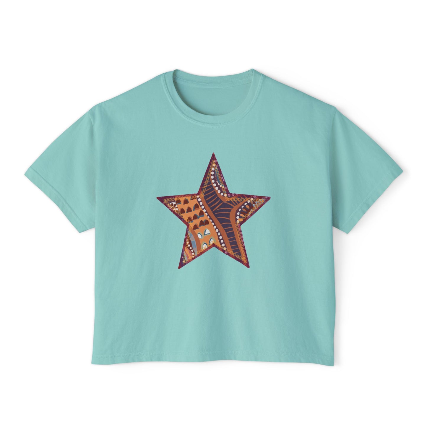 Ziggy Stardust Boxy Crop Tee