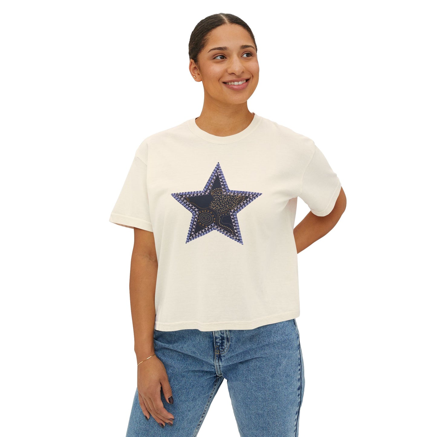 Tiny Dancer Boxy Crop Tee