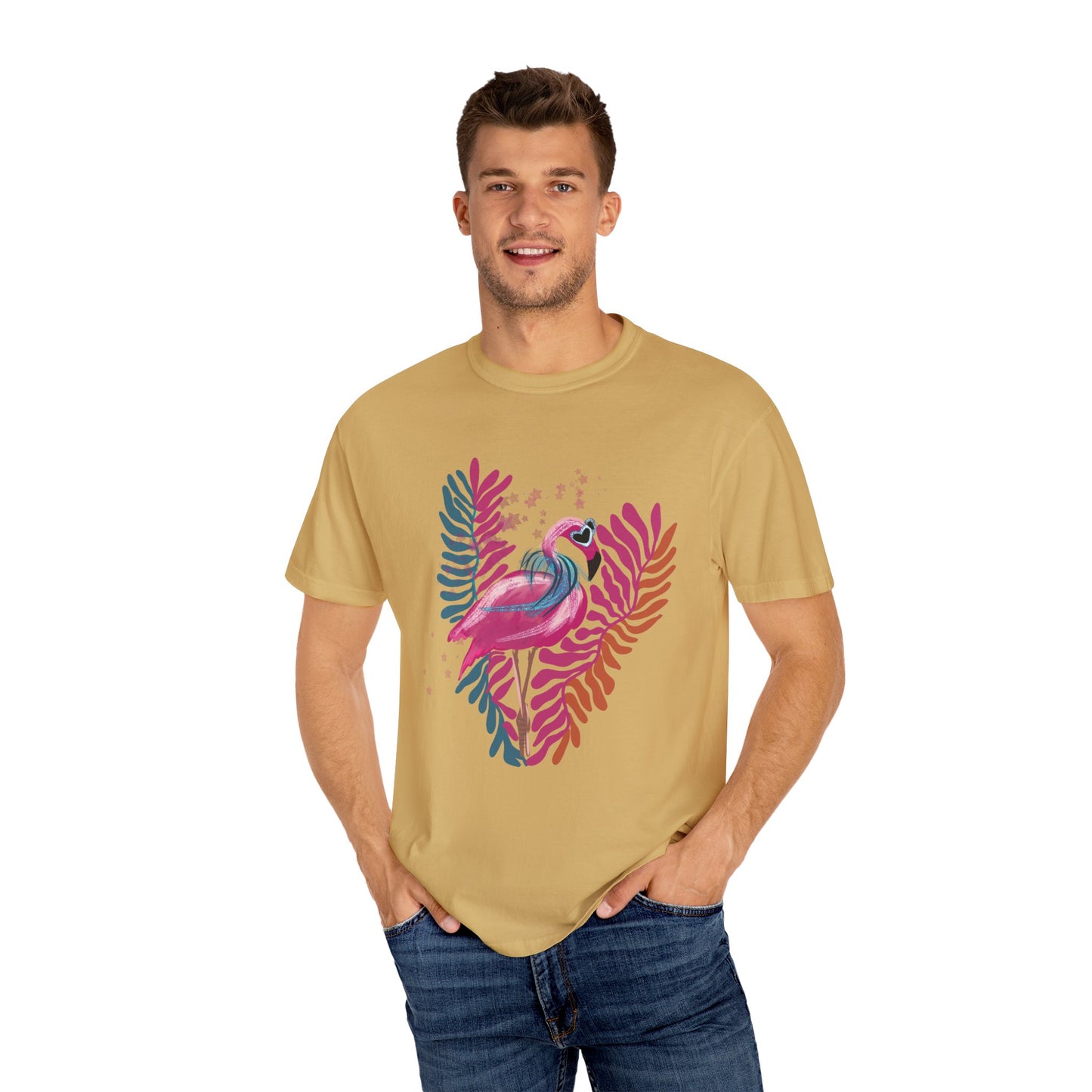 Flamingo Queen Summer Boxy Tee