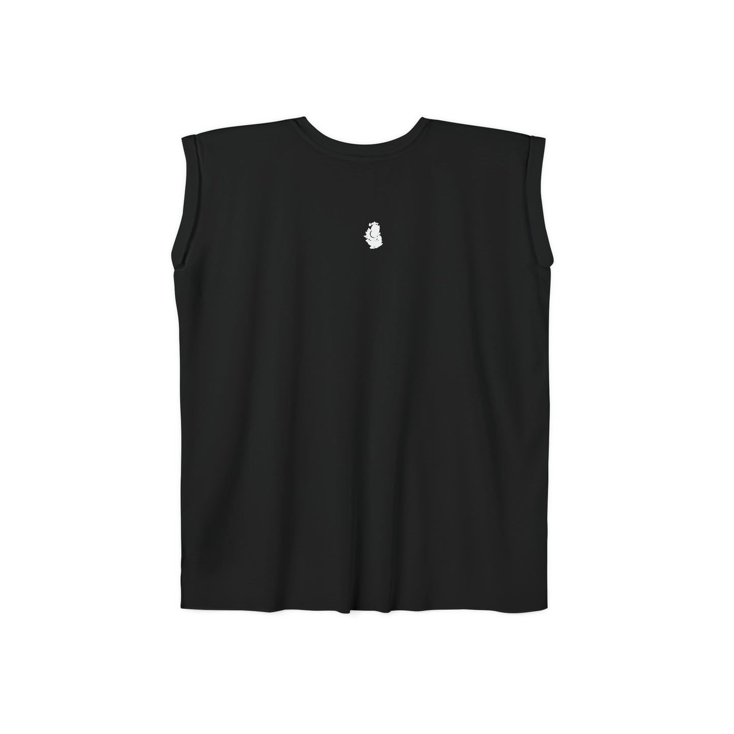 Wanna Be Me Rolled Cuffs Muscle Tee
