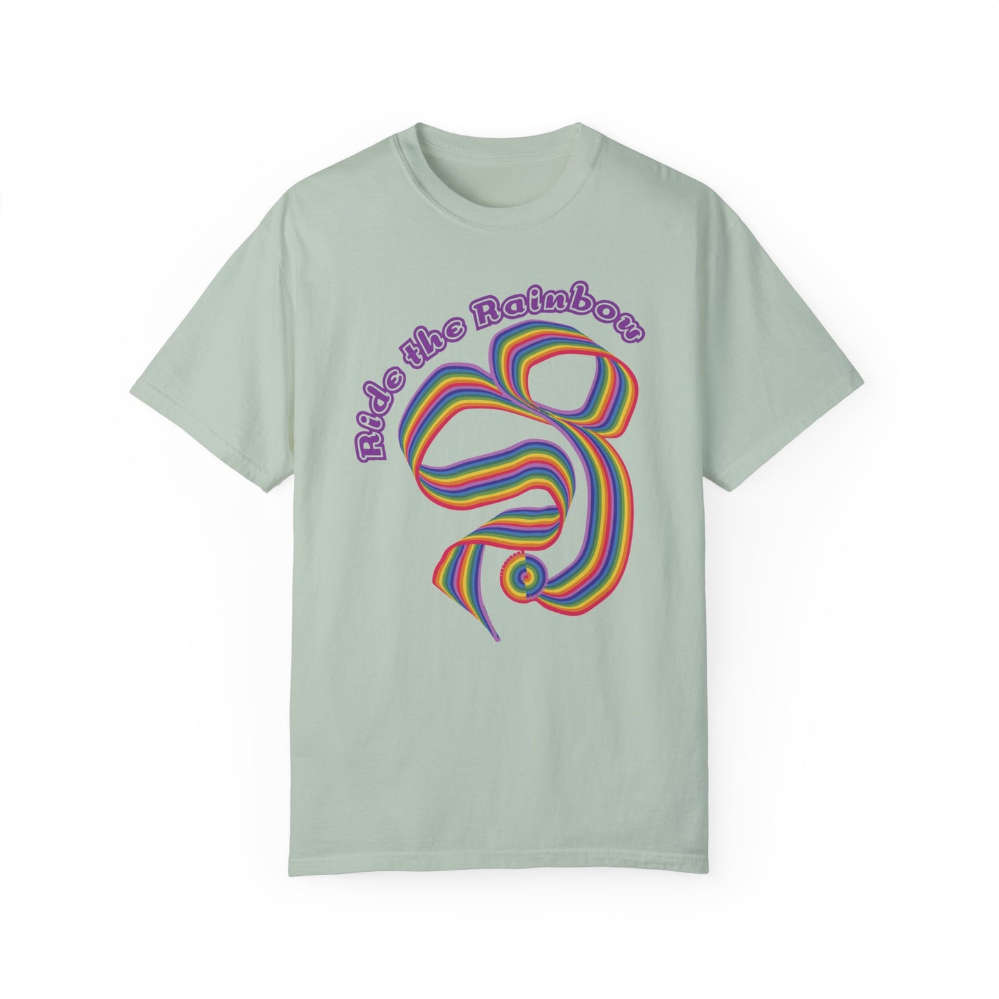 Ride the Rainbow Summer Boxy Tee