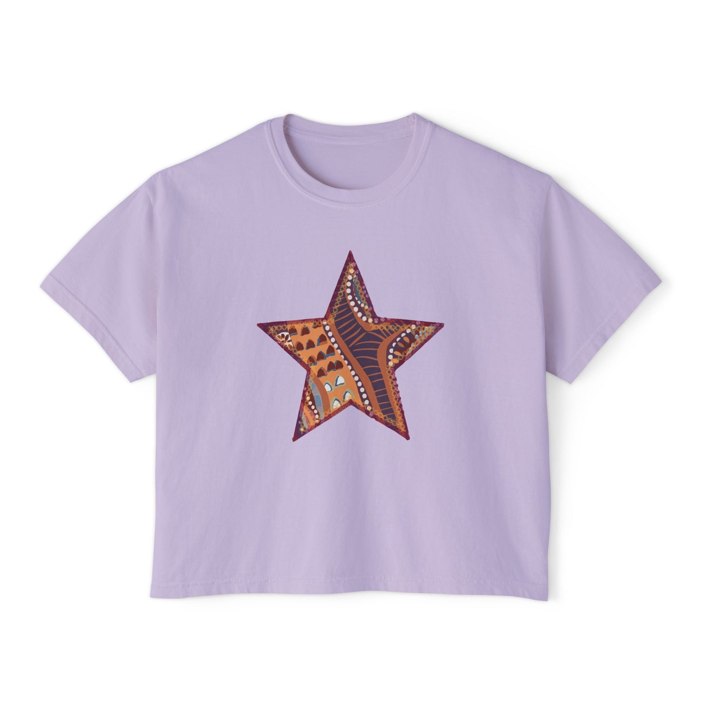 Ziggy Stardust Boxy Crop Tee