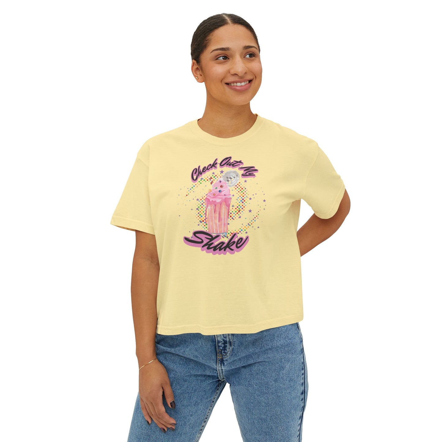 Milkshake Boxy Crop