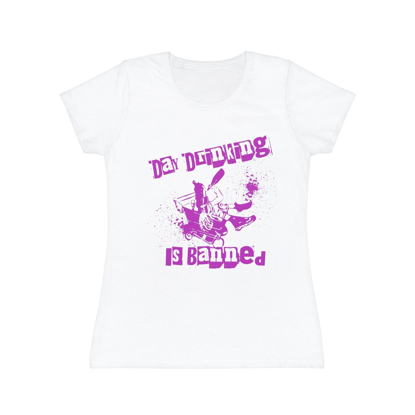 Day Drinking Is Banned Iconic T-Shirt