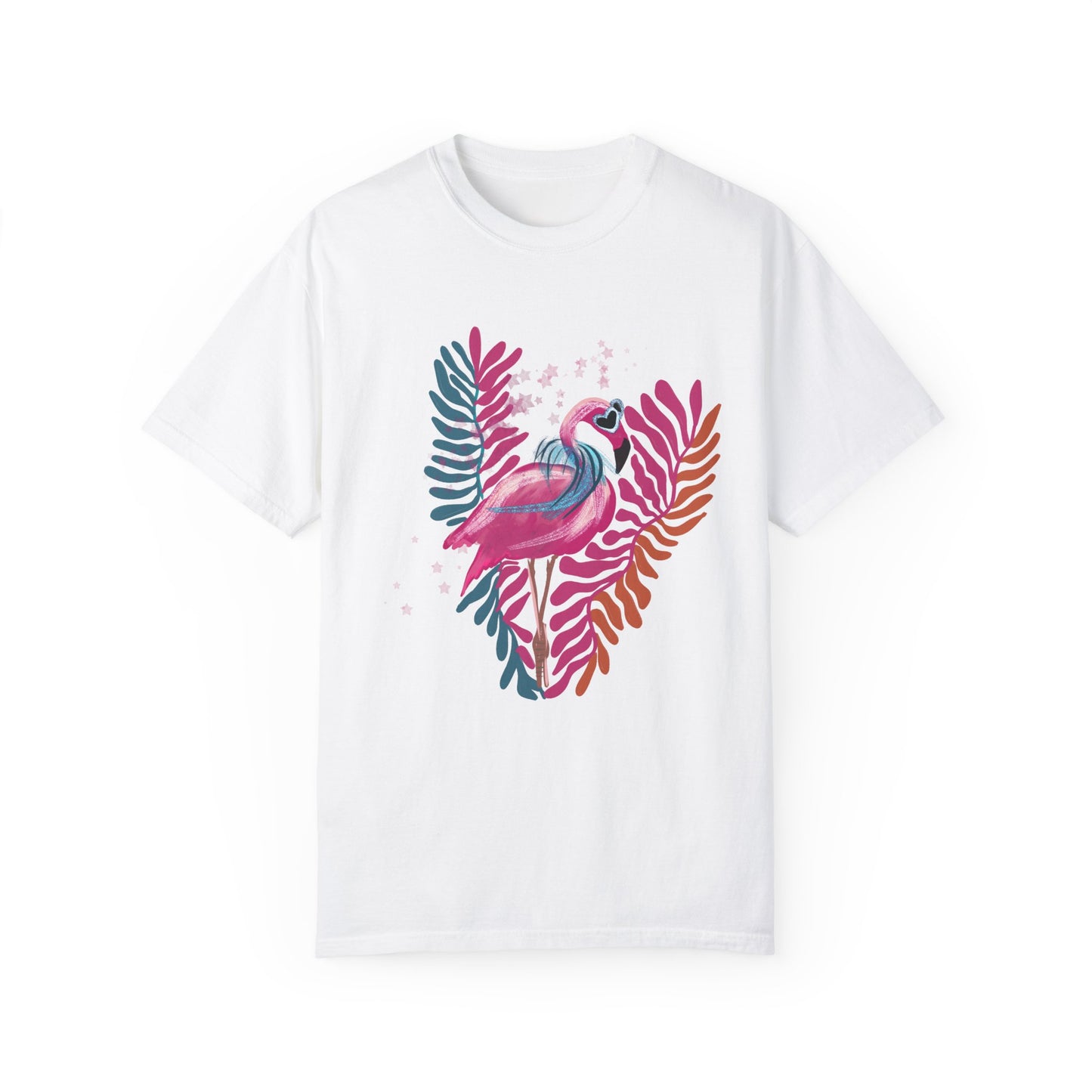 Flamingo Queen Summer Boxy Tee