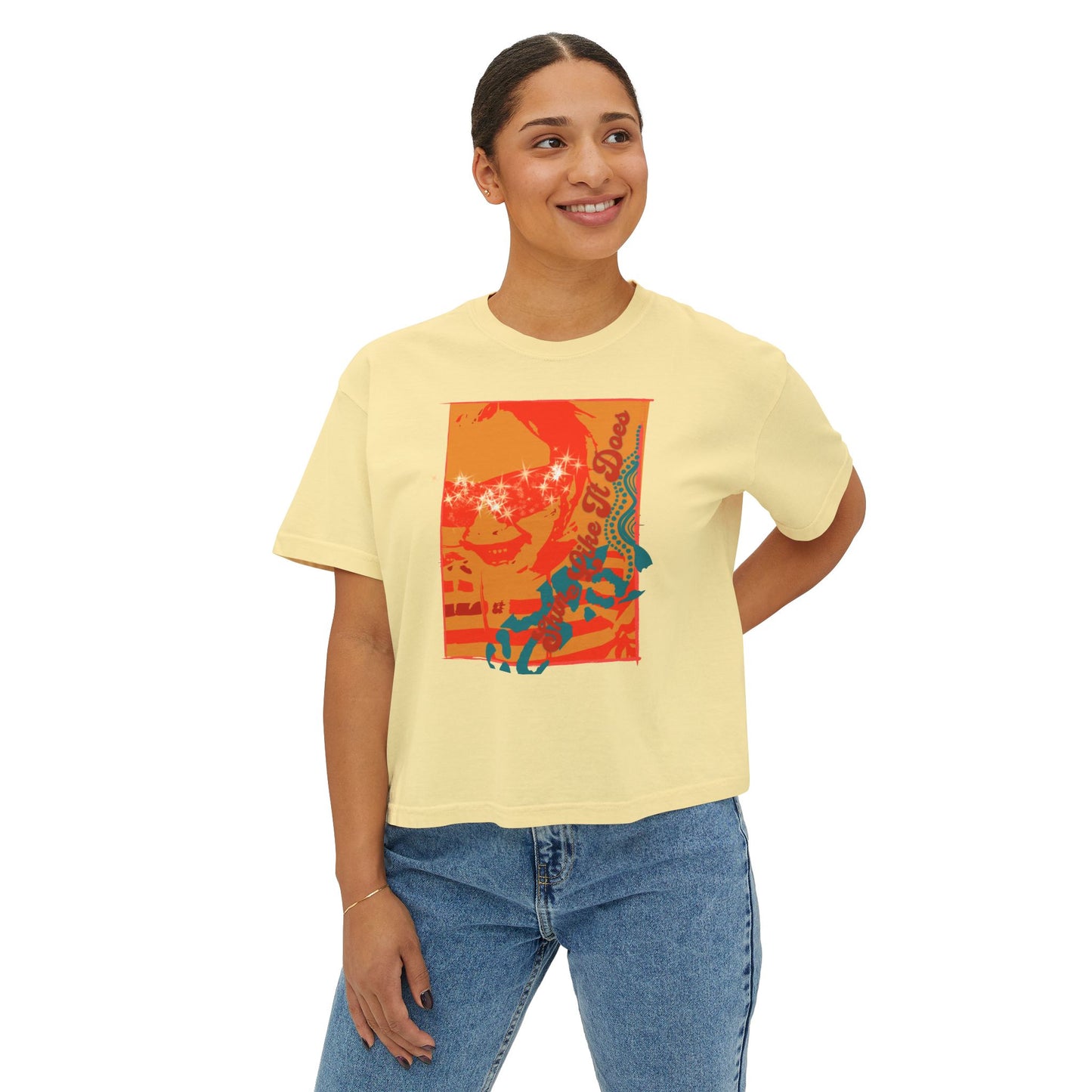 Shine Like It Does Boxy Crop