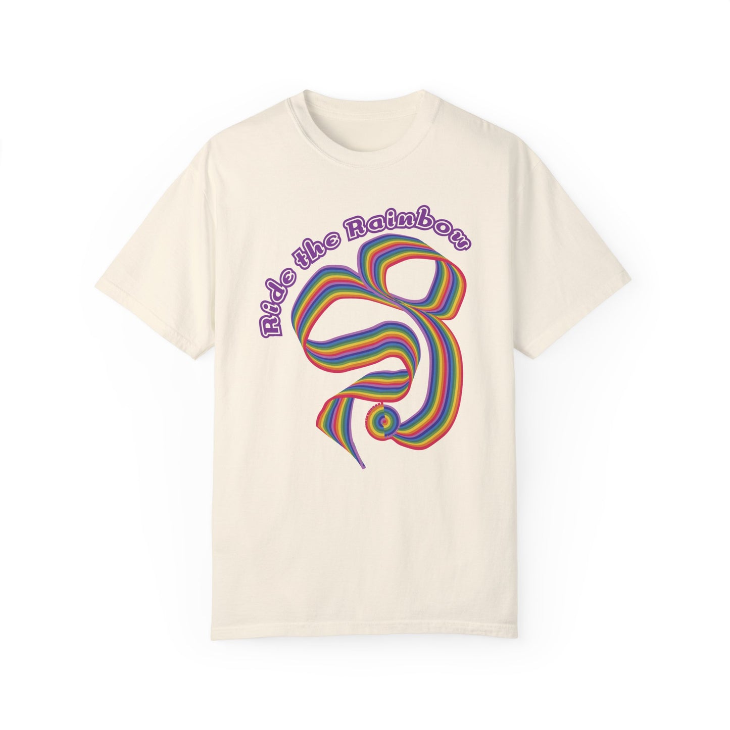 Ride the Rainbow Summer Boxy Tee