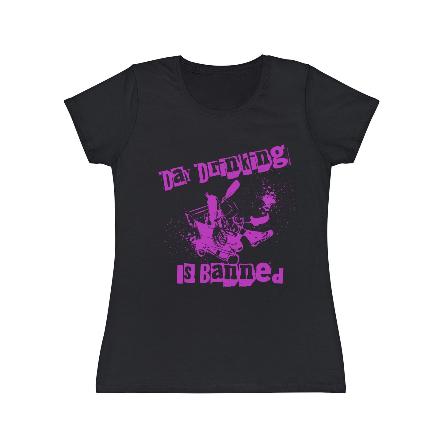 Day Drinking Is Banned Iconic T-Shirt