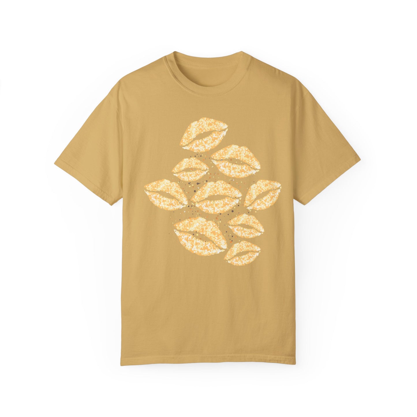 Gold Smooches Summer Boxy Tee