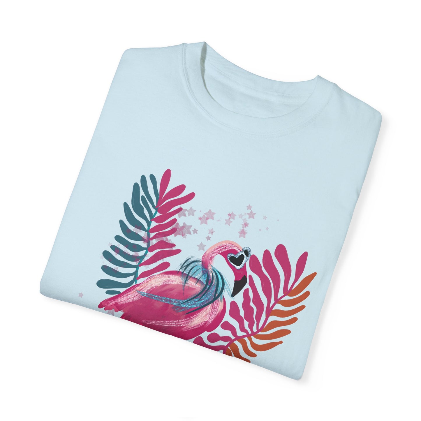 Flamingo Queen Summer Boxy Tee