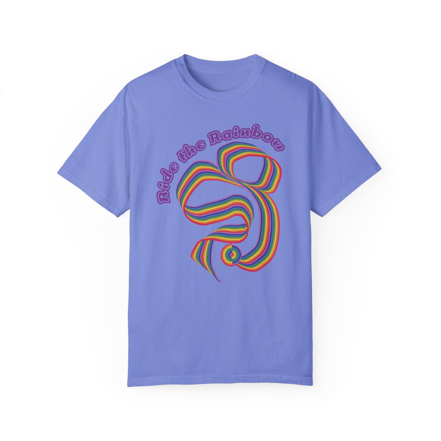 Ride the Rainbow Summer Boxy Tee