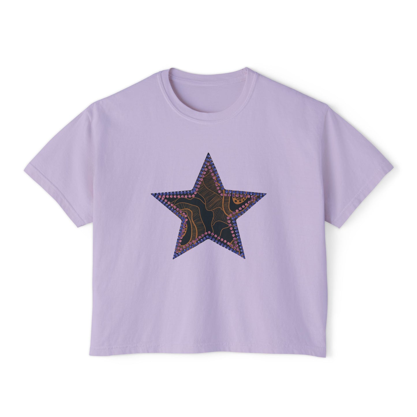 Shine Like It Does Boxy Crop Tee