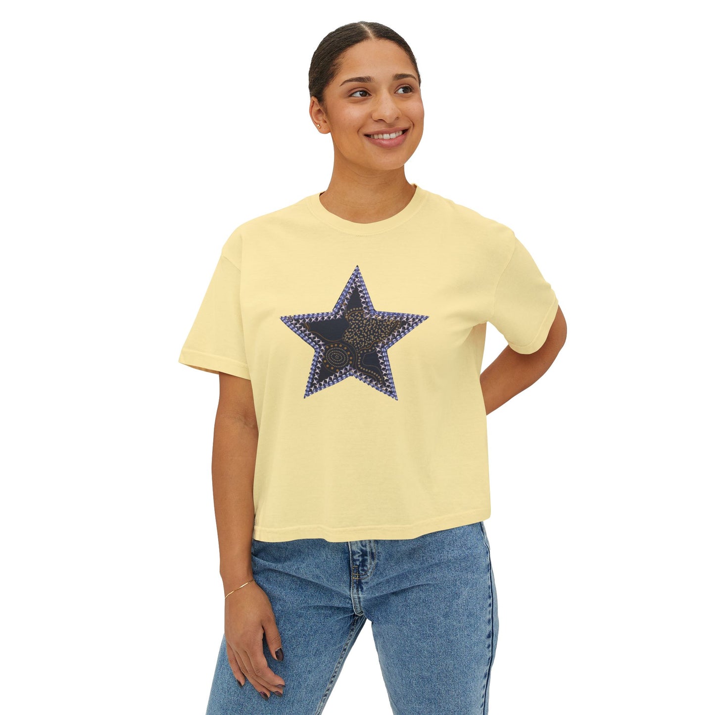 Tiny Dancer Boxy Crop Tee