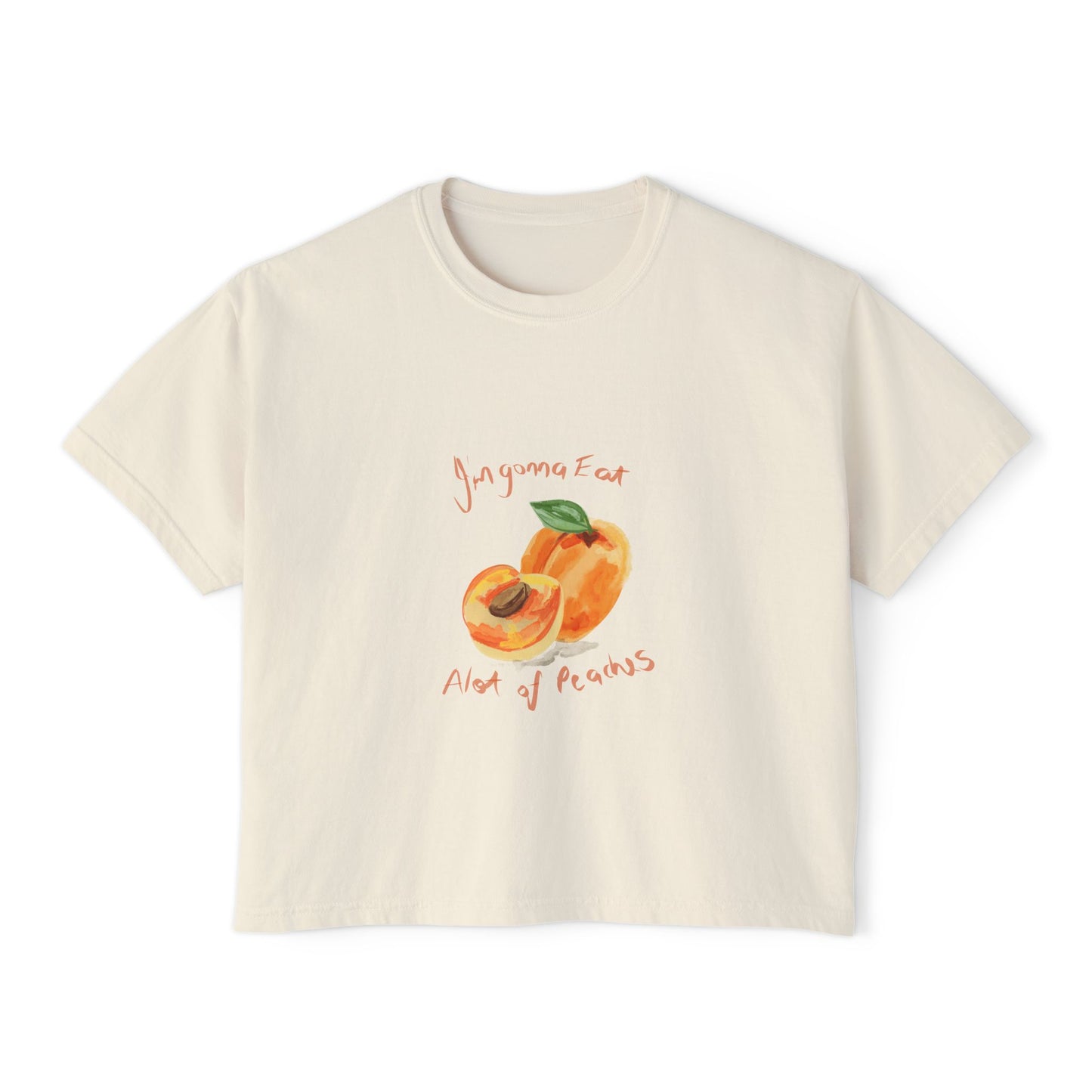 Peaches Boxy Crop
