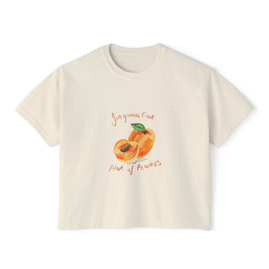 Peaches Boxy Crop