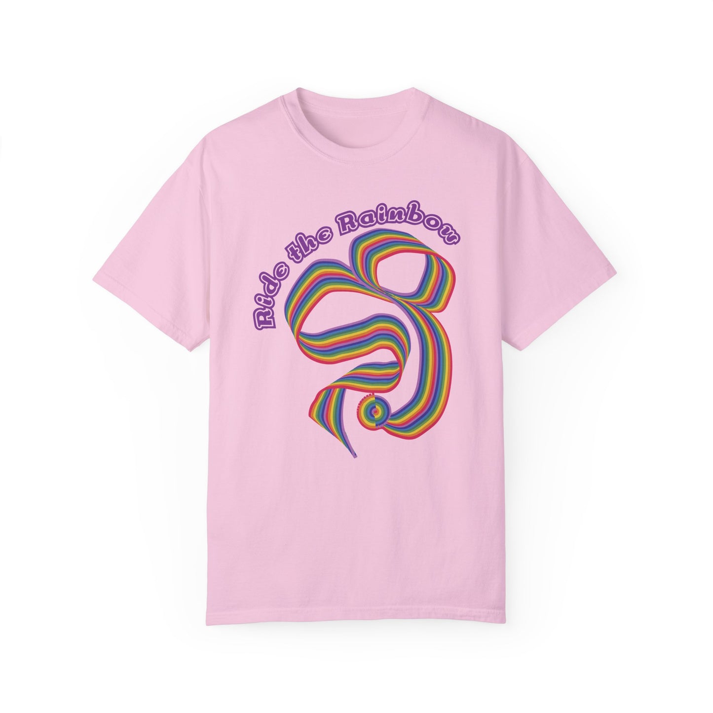 Ride the Rainbow Summer Boxy Tee