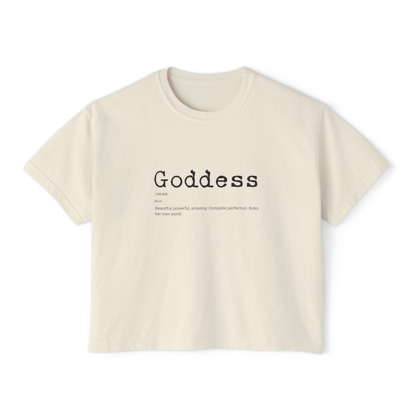 Goddess Boxy Crop