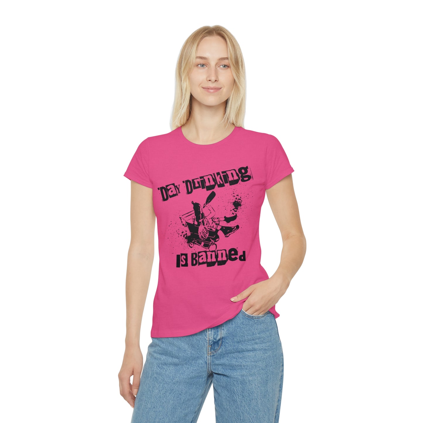 Day Drinking Is Banned Iconic T-Shirt