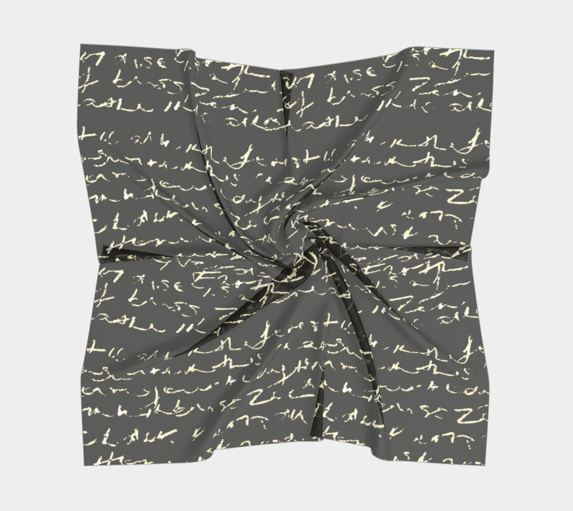 Paradisio Script Scarf