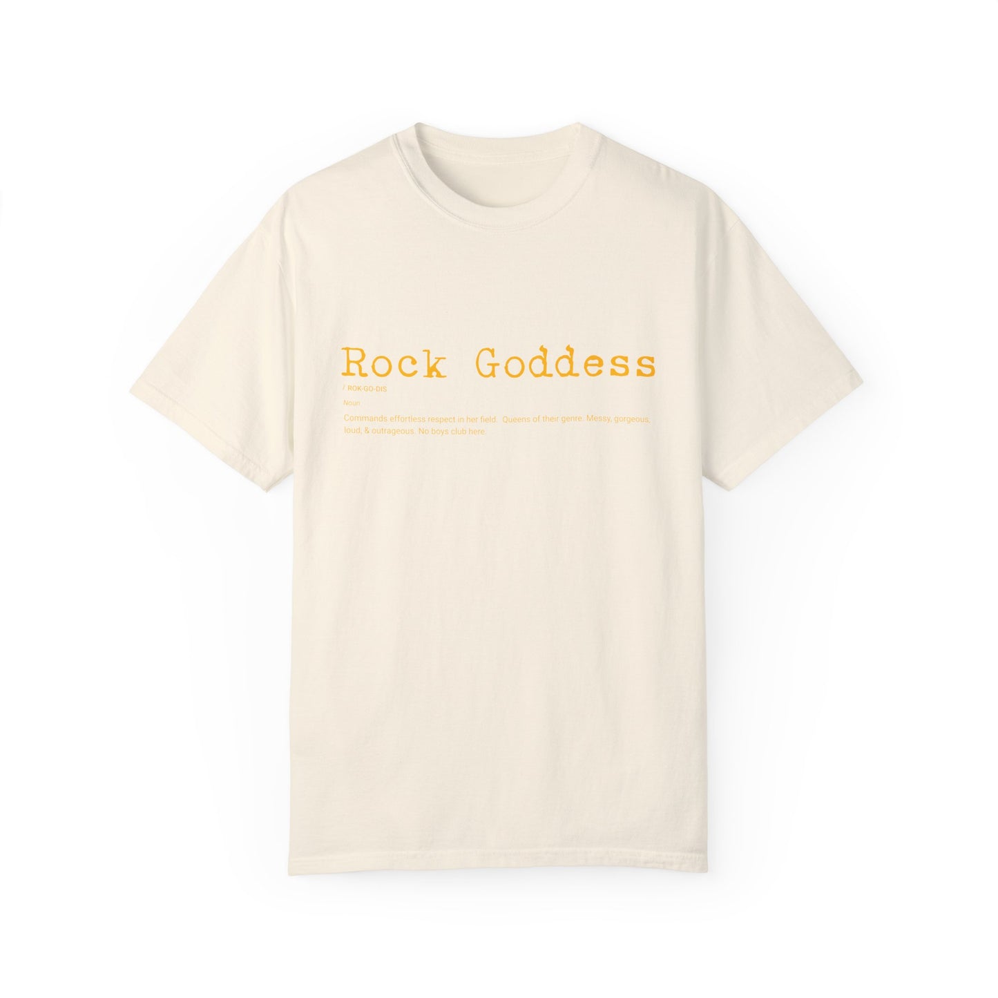 Rock Goddess Summer Boxy Tee
