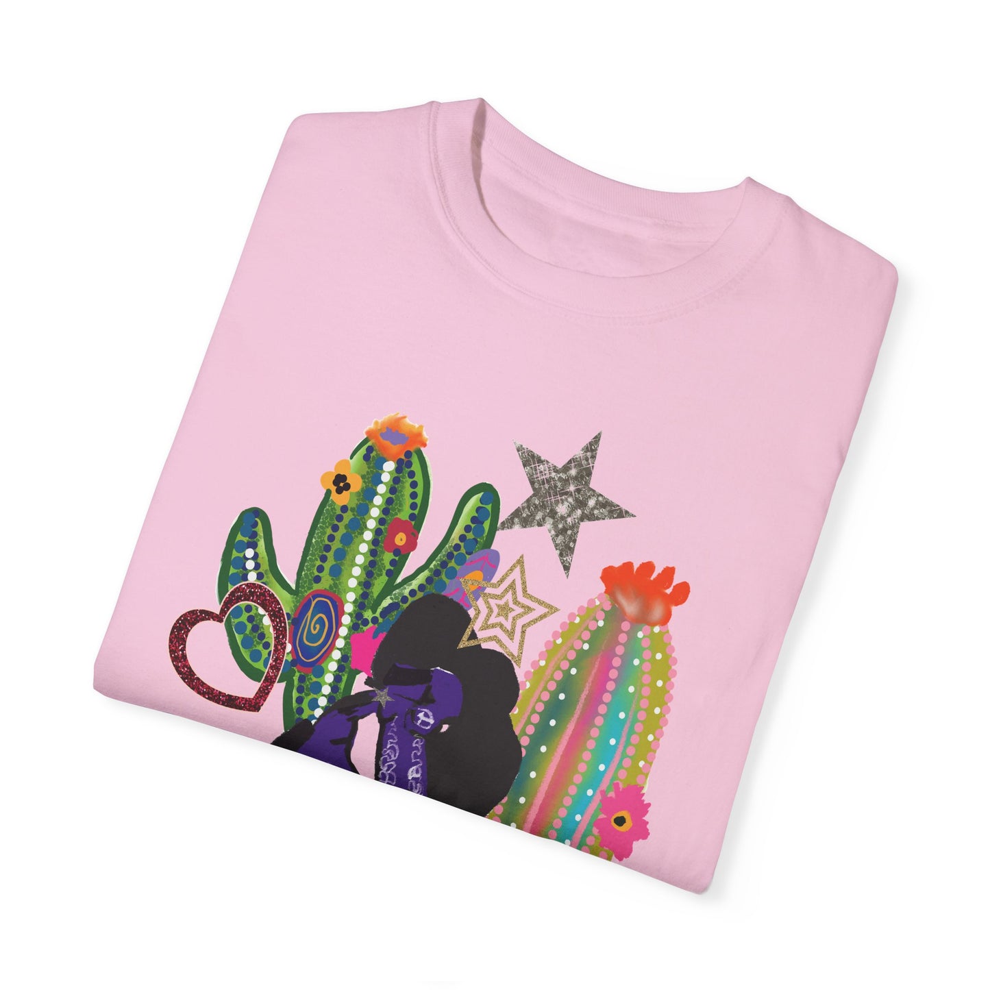 Purple Boots Summer Boxy Tee