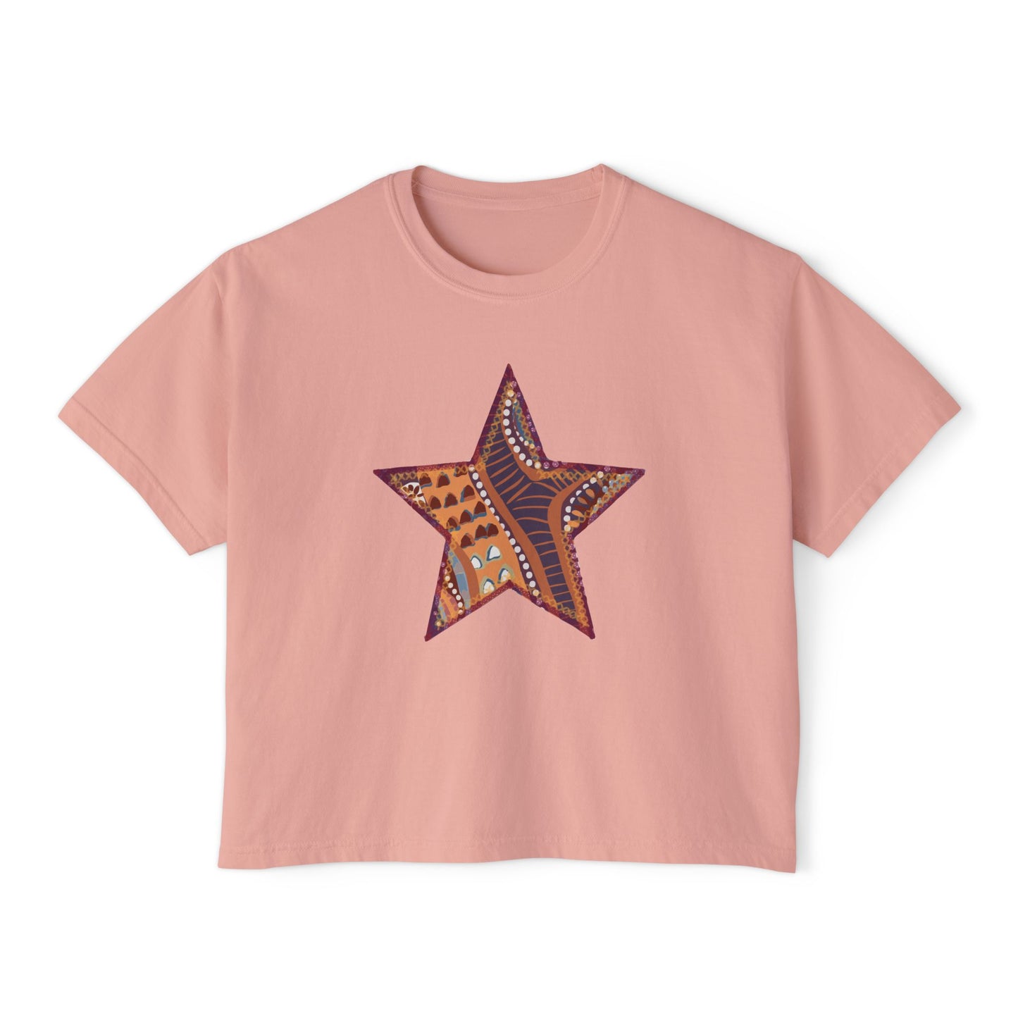 Ziggy Stardust Boxy Crop Tee