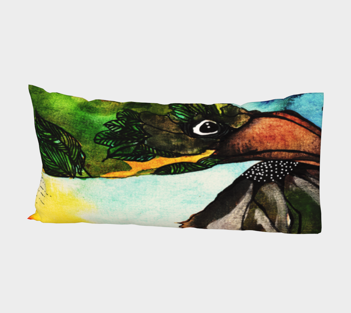 Honey Eater Pillow