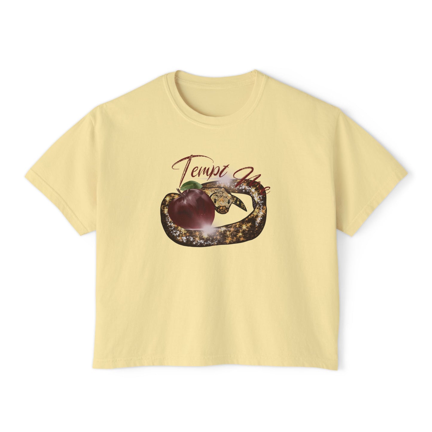 Tempt Me Boxy Crop