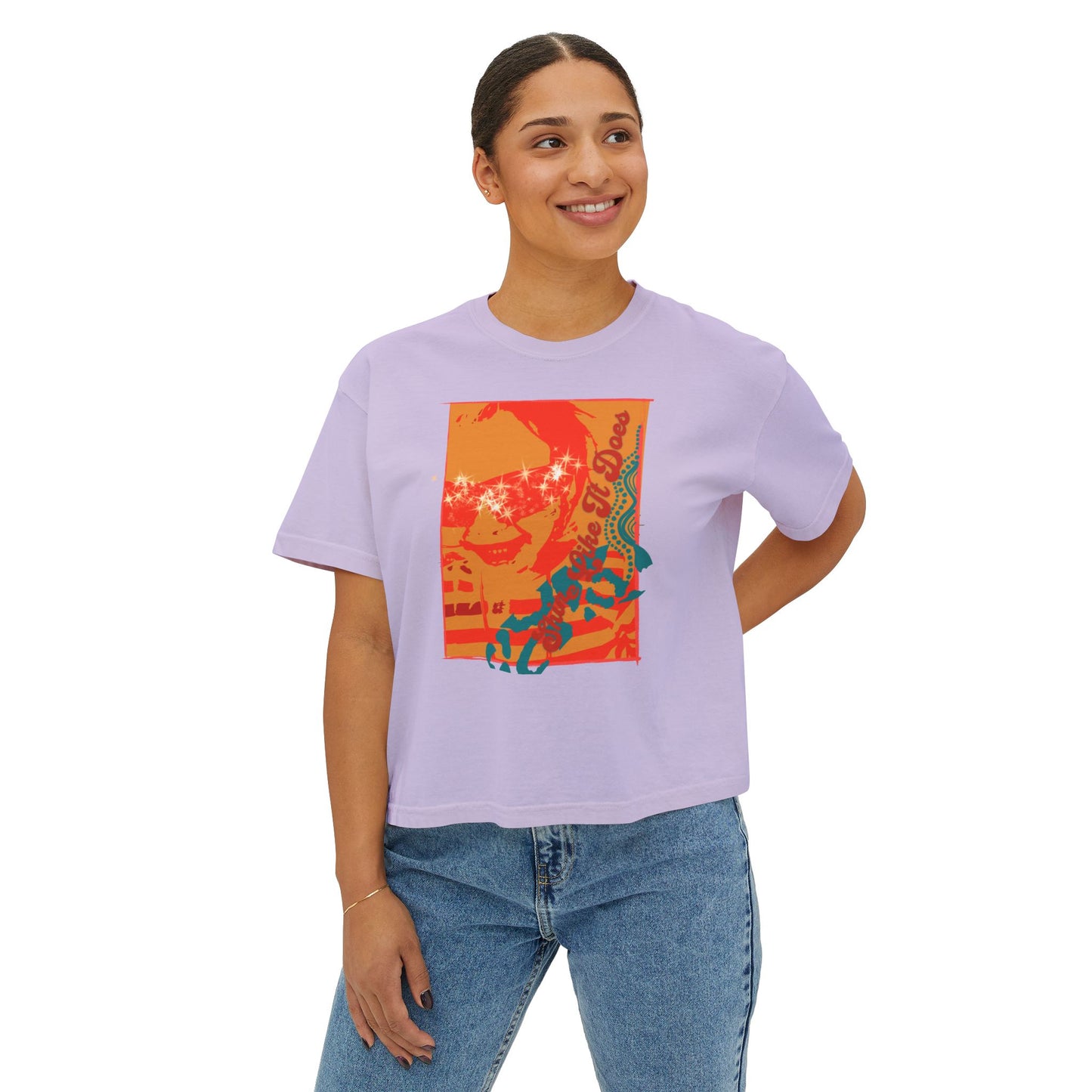 Shine Like It Does Boxy Crop