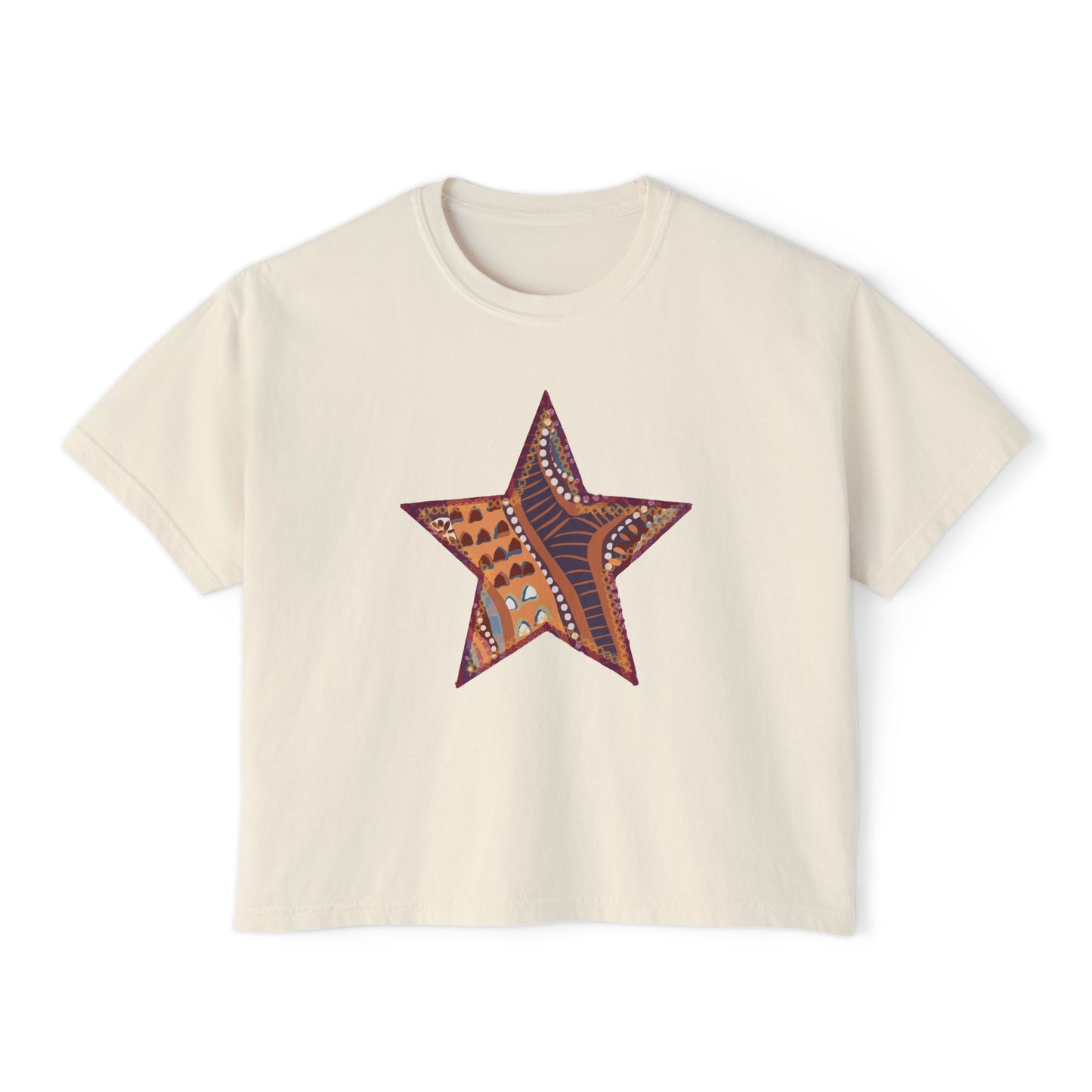 Ziggy Stardust Boxy Crop Tee
