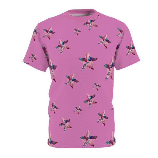 Star Gazer Unisex Tee (Bubblegum)