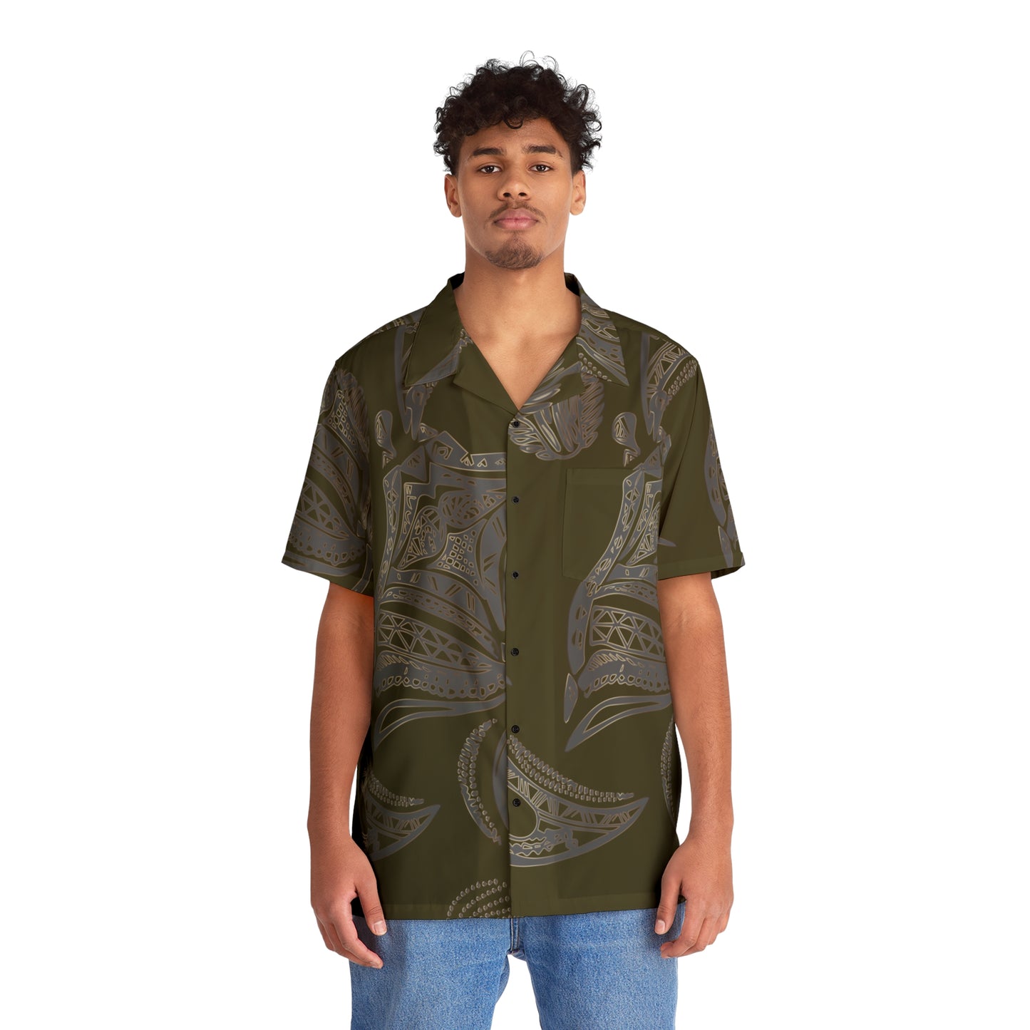 King Ray Men's Shirt (Moss)