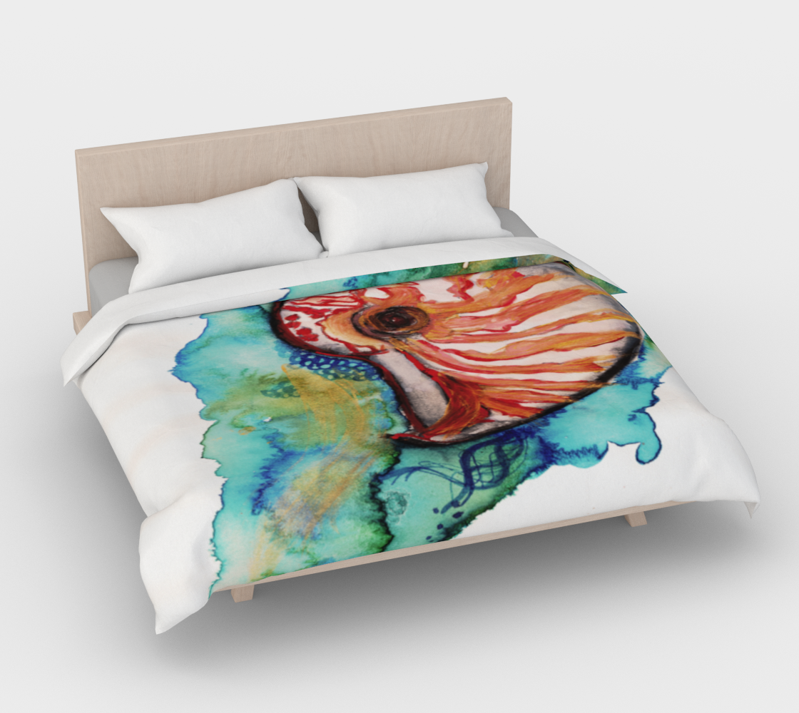 Nautilus Duvet Cover