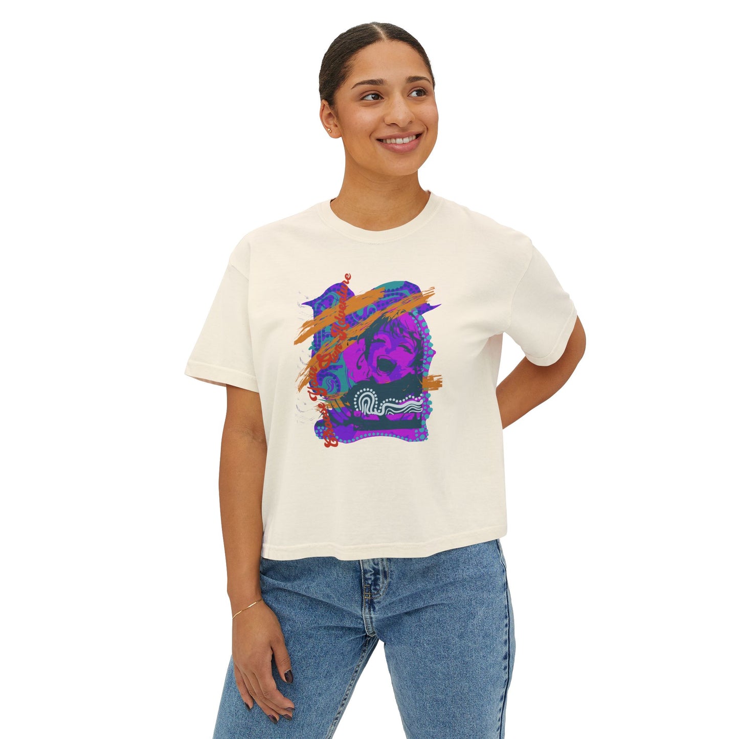 Choose Your Own Adventure Boxy Crop