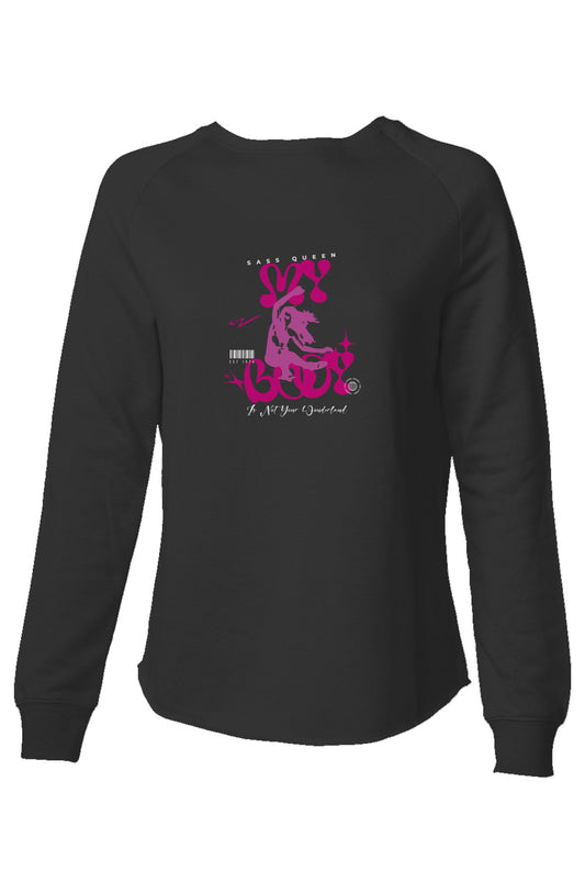 Wonderland Black Sweatshirt