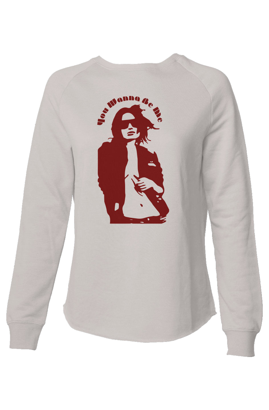 Wanna Be Me Bone Sweatshirt