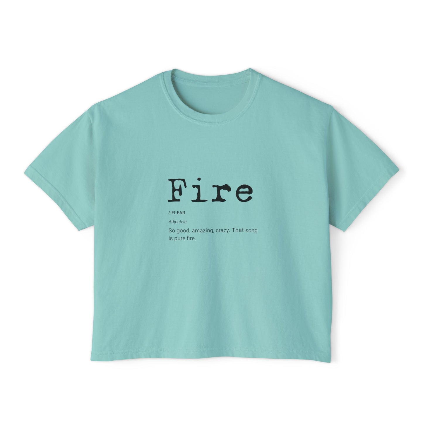 Fire Boxy Crop