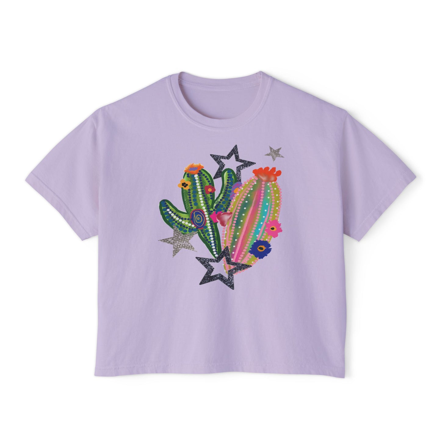 Baby Cactus Boxy Crop