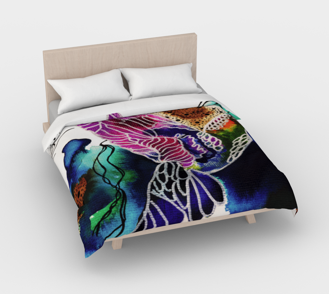 Hummingbird Duvet Cover