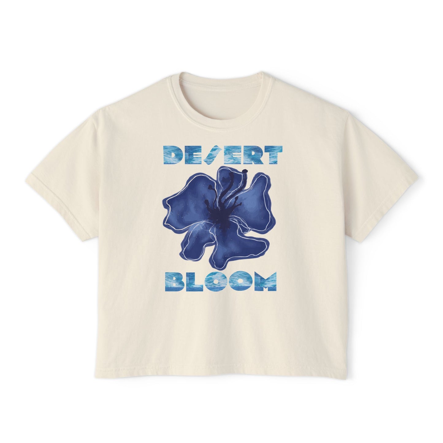 Desert Bloom Boxy Crop