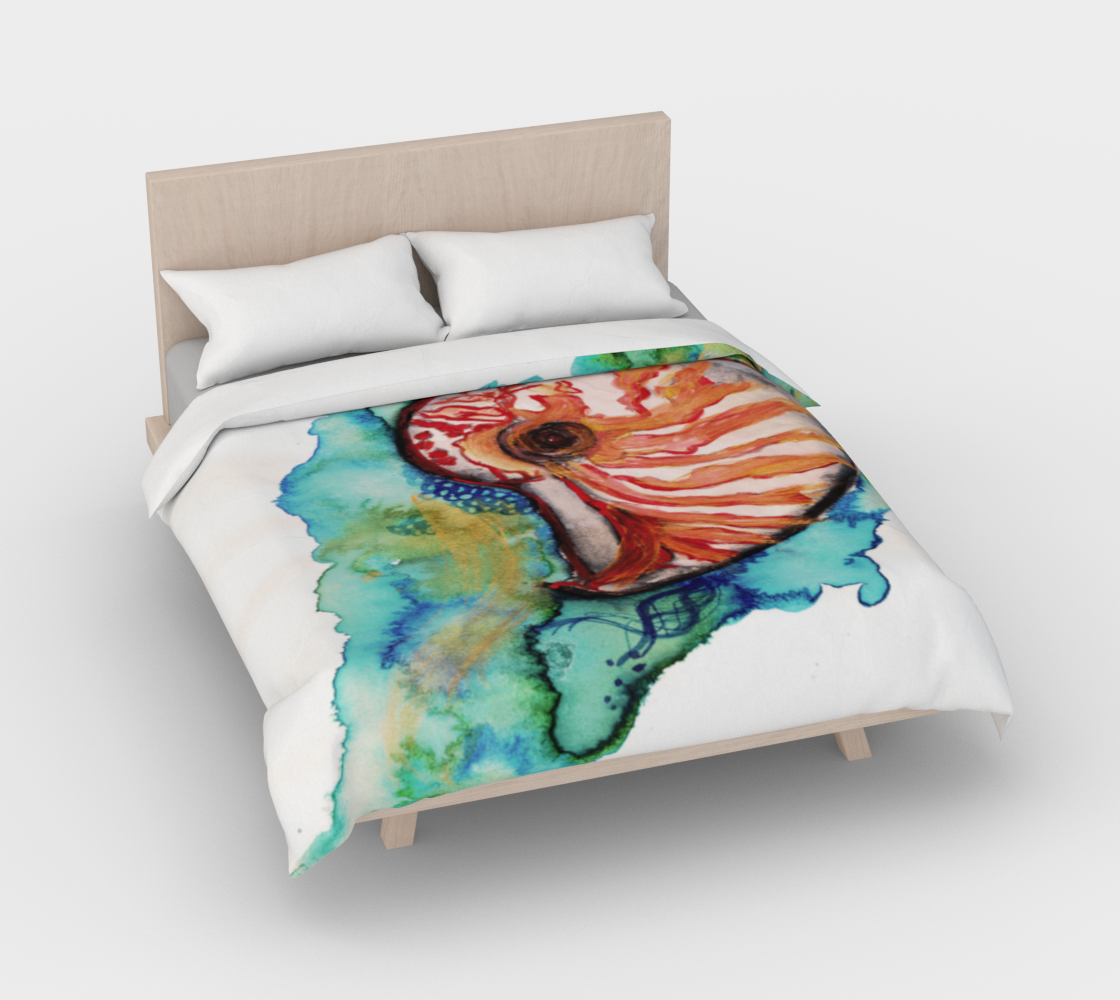 Nautilus Duvet Cover