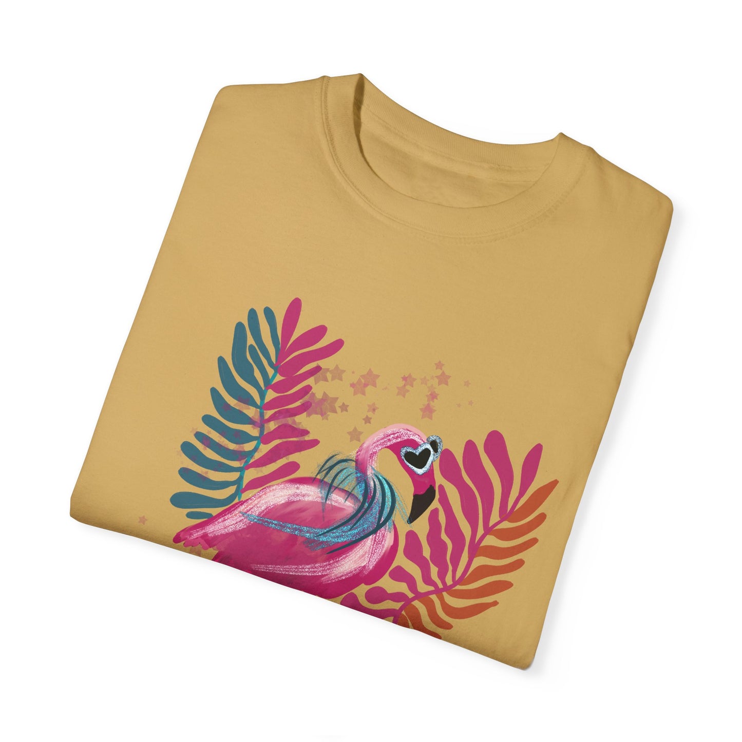 Flamingo Queen Summer Boxy Tee