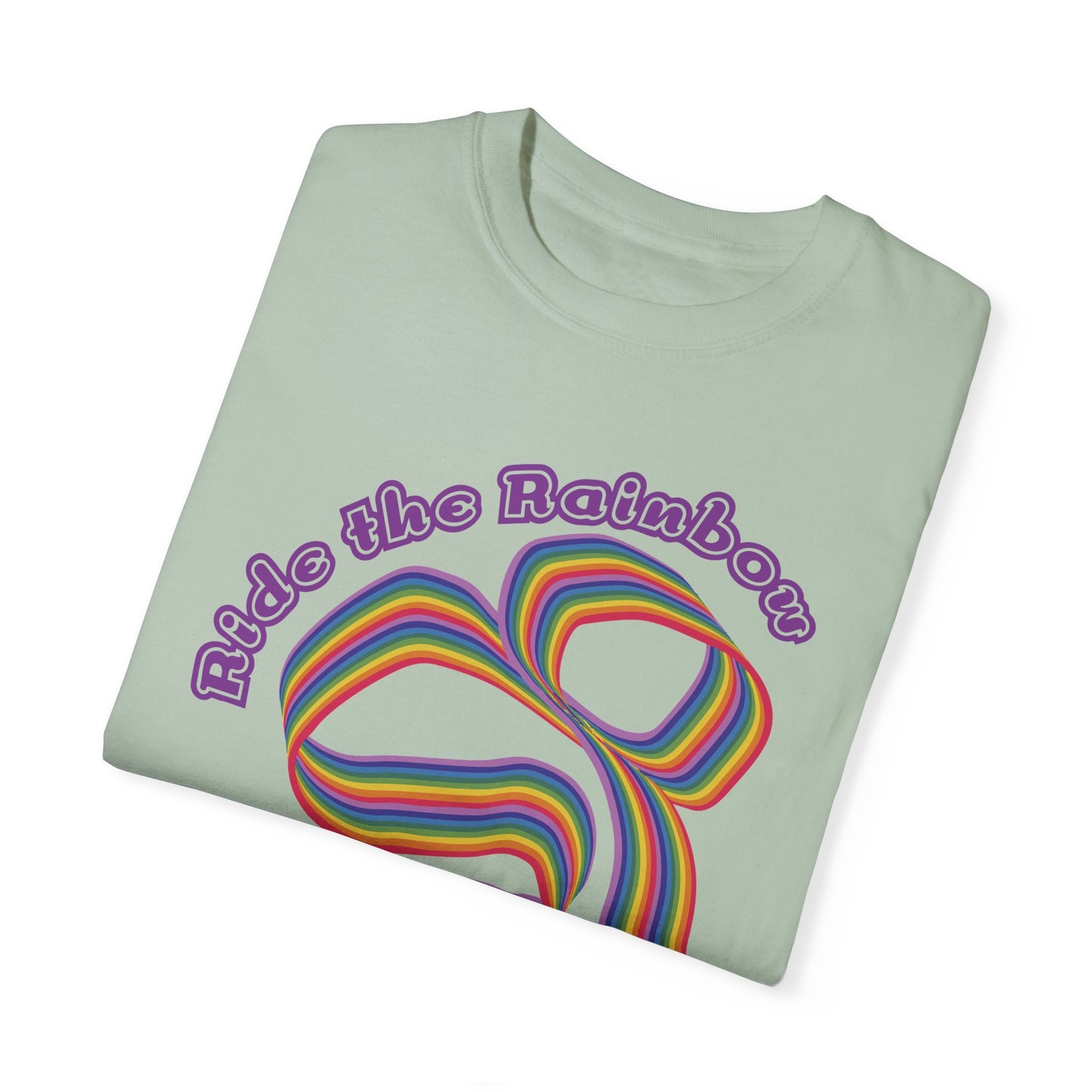 Ride the Rainbow Summer Boxy Tee