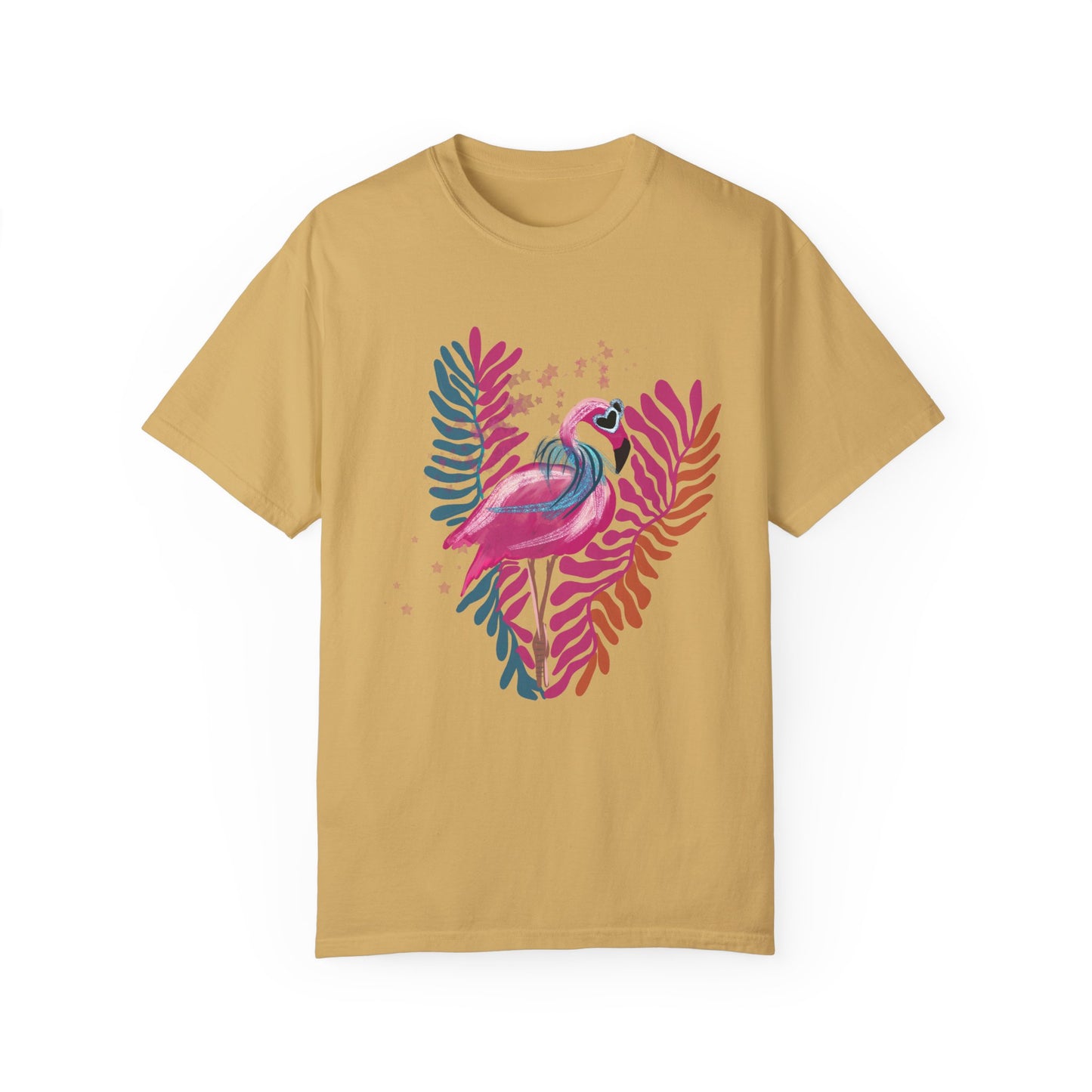 Flamingo Queen Summer Boxy Tee