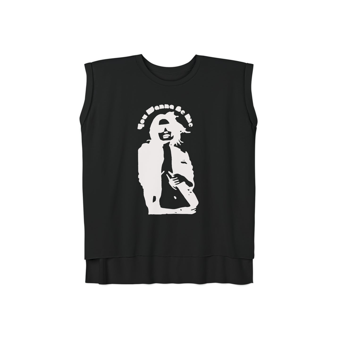 Wanna Be Me Rolled Cuffs Muscle Tee