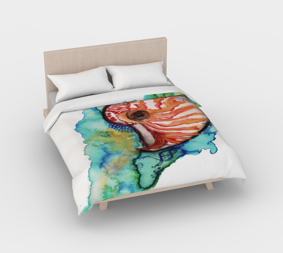 Nautilus Duvet Cover