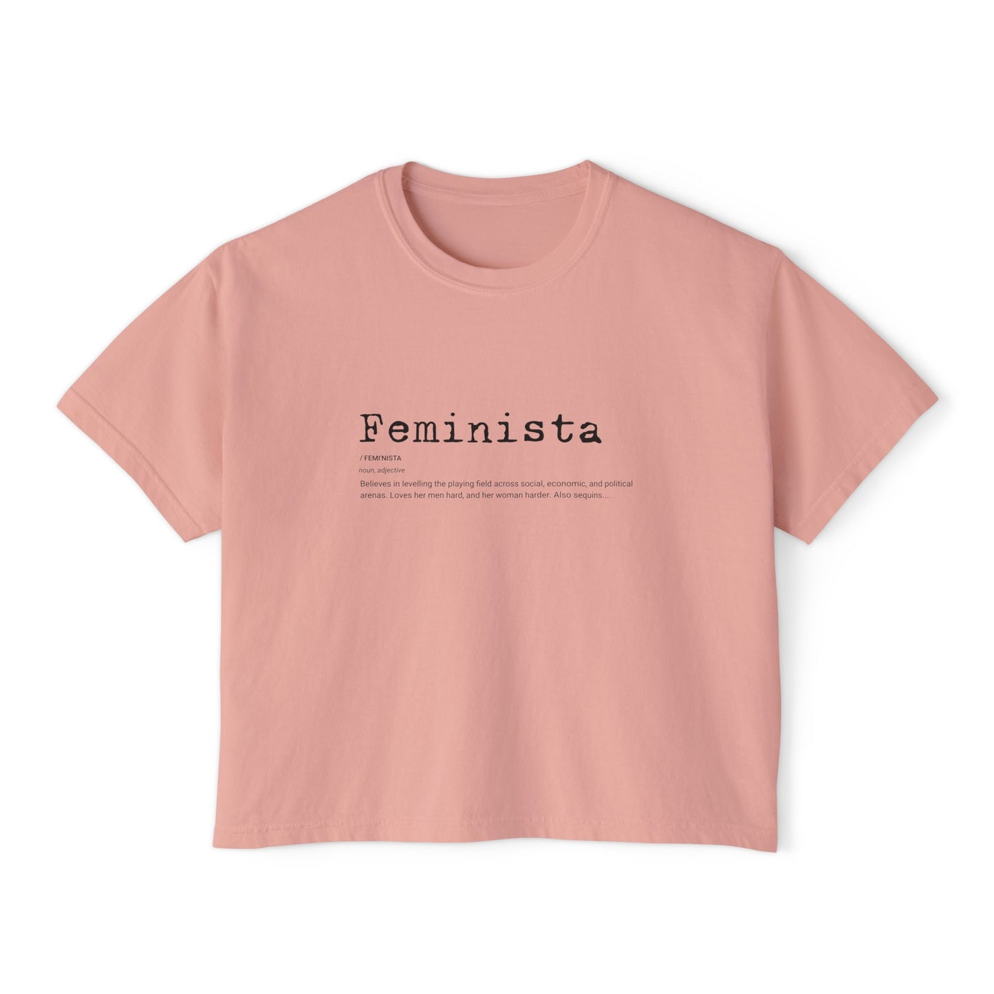 Feminista Boxy Crop